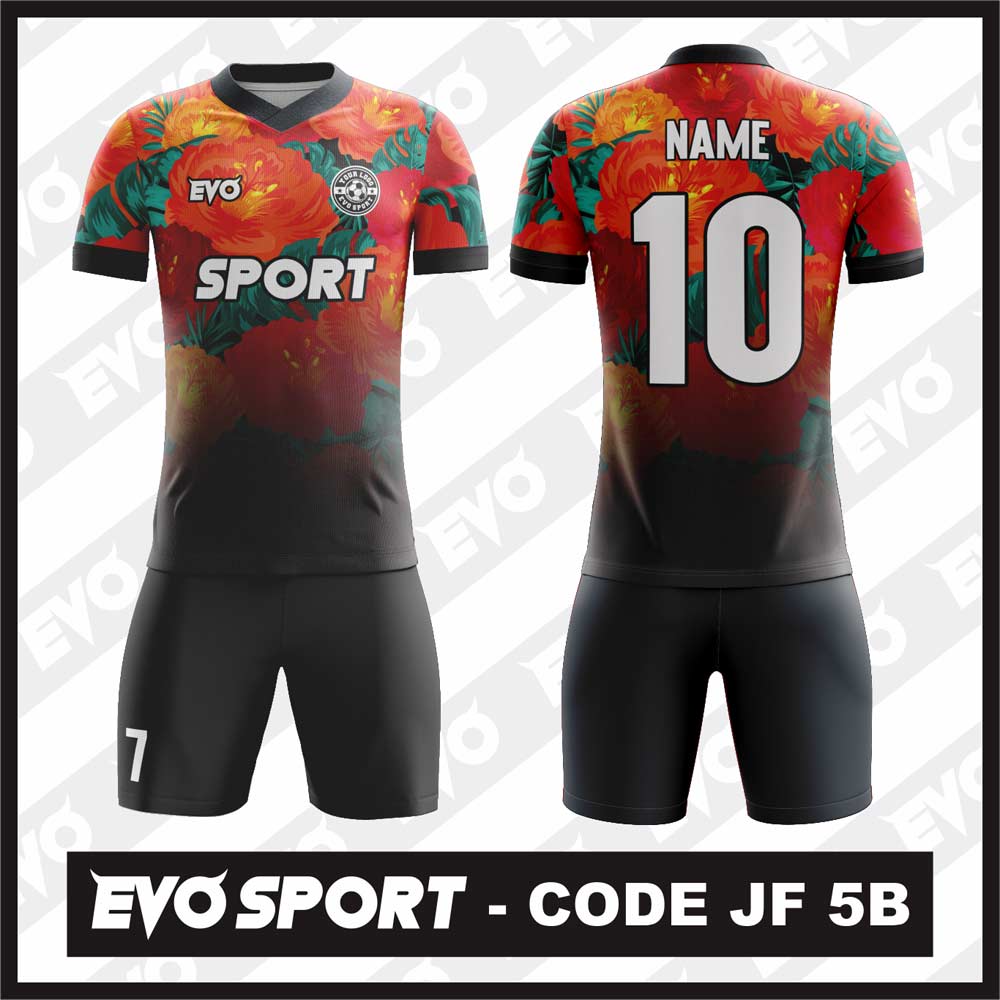 Desain Jersey Futsal 4 Evo Sport